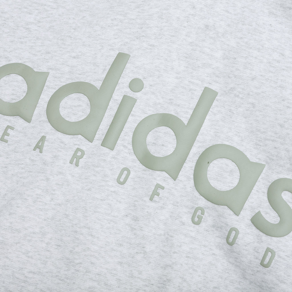 Fear of God Athletics x Adidas Cotton Fleece Hoodie - Light Heather Grey