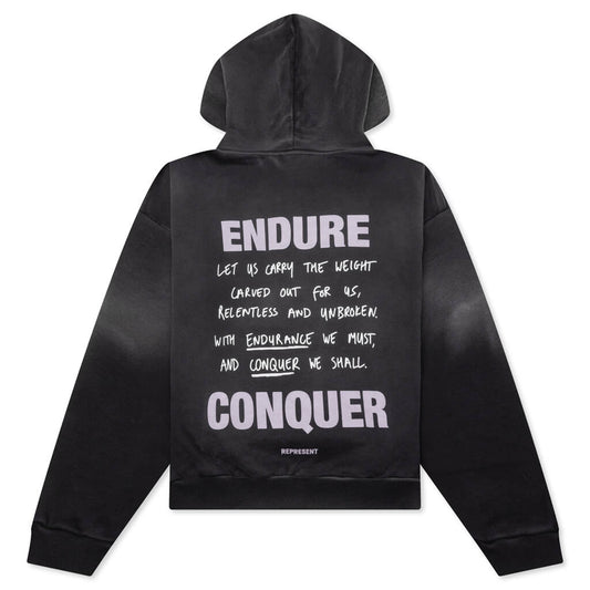 Atlas Hoodie - Stained Black