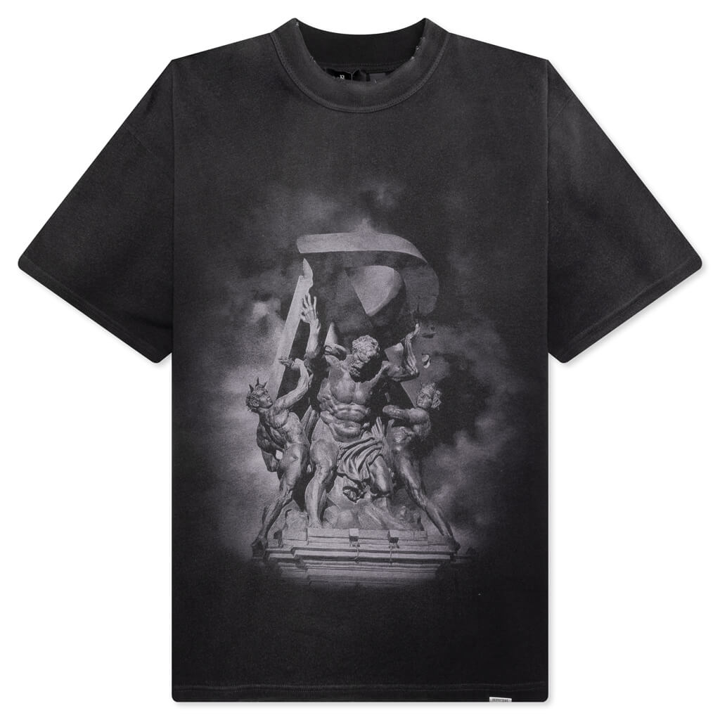 Atlas T-Shirt - Stained Black