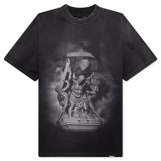 Atlas T-Shirt - Stained Black