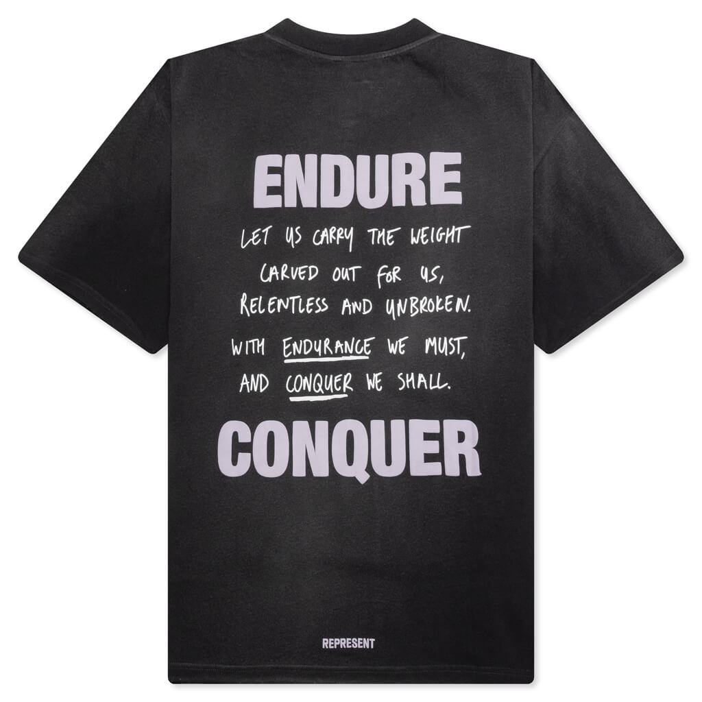 Atlas T-Shirt - Stained Black