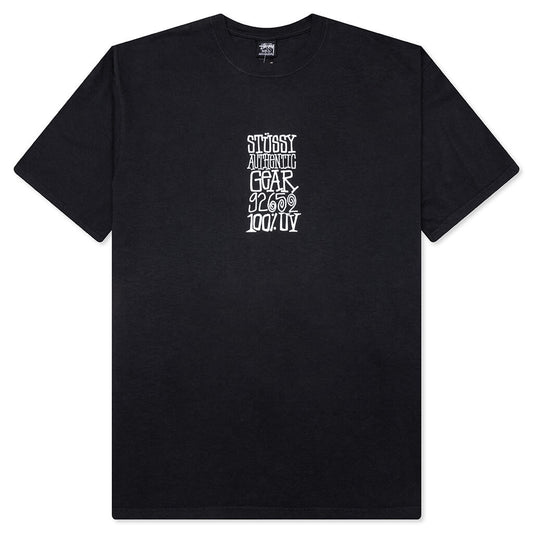 Authentic Gear Pigment Dyed Tee - Faded Black