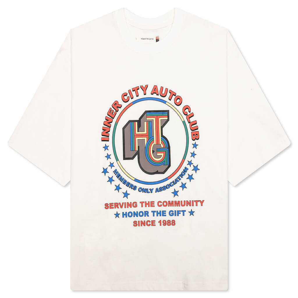 Auto Association Tee - Bone