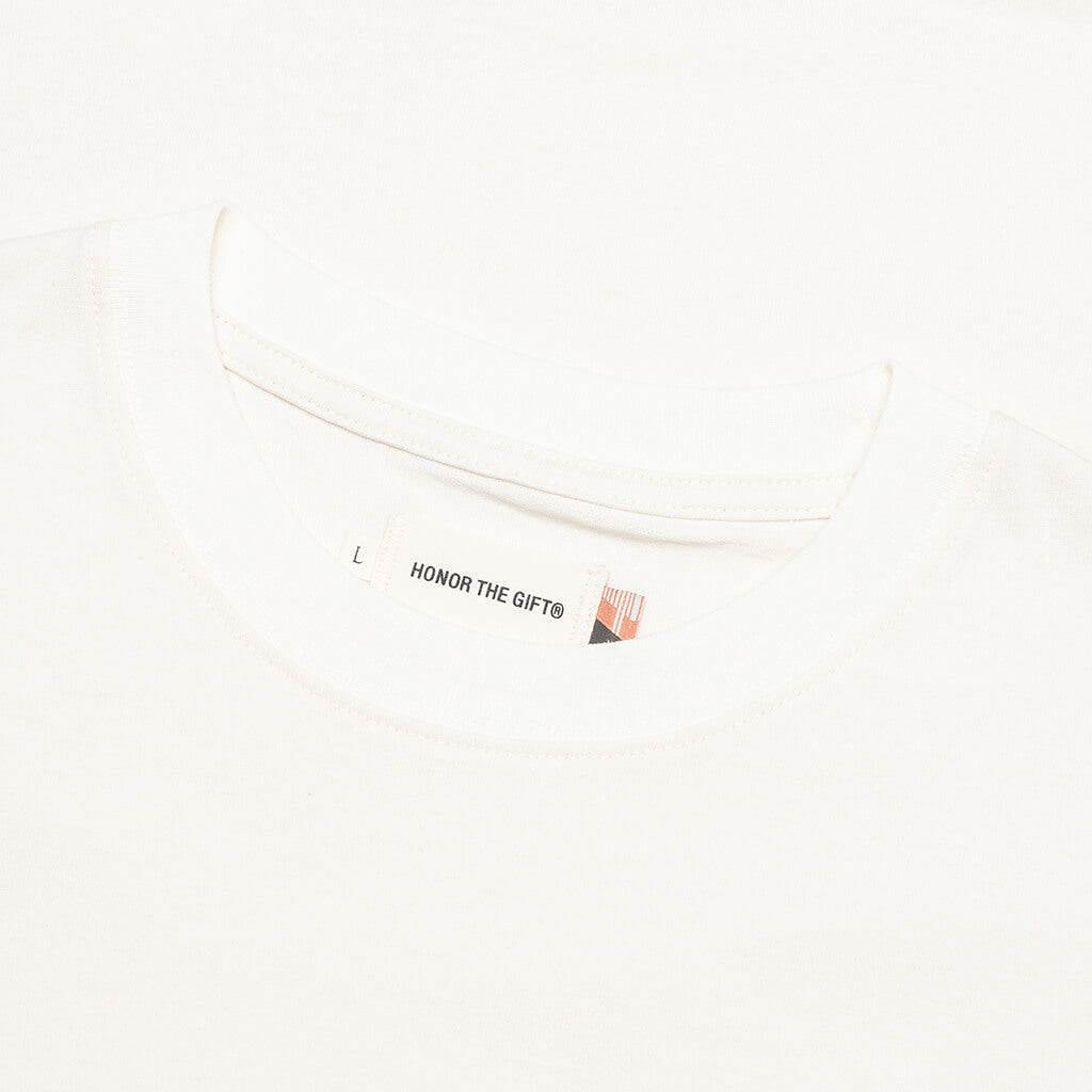 Auto Club Box Tee - White