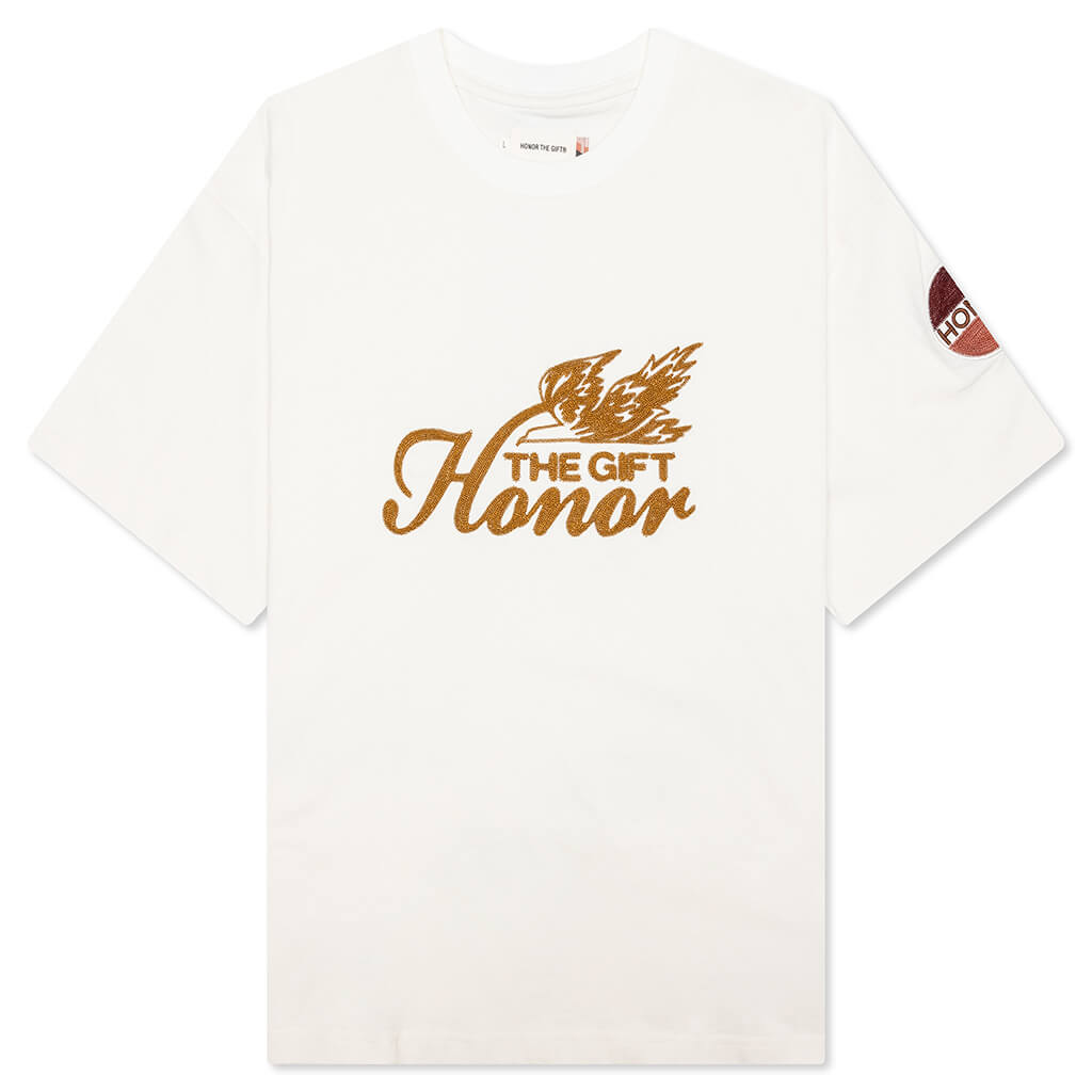 Auto Club Box Tee - White