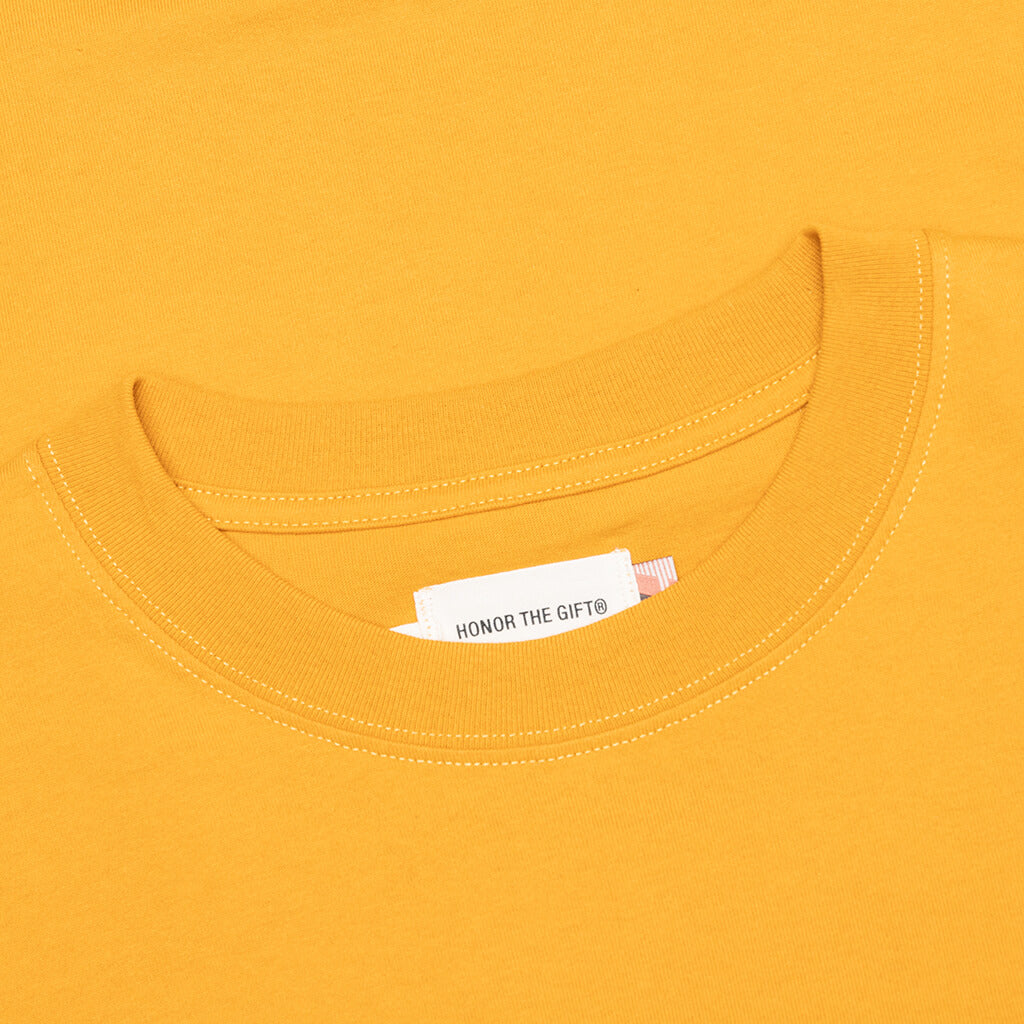 Auto Club Box Tee - Yellow