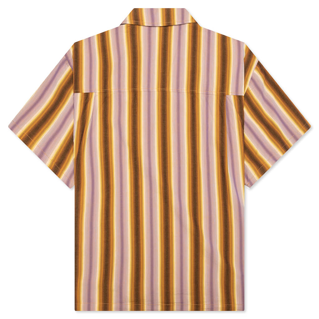 Auto Shop Camp Shirt - Brown