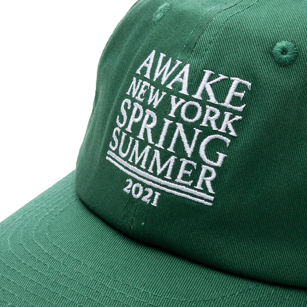 6 Panel Hat - Green