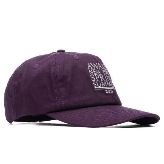 6 Panel Hat - Purple