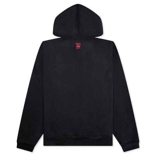 Awake NY x Jordan Fleece Hoodie - Black/Sail/University Red