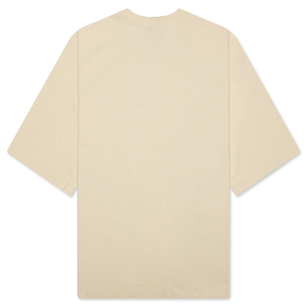 B-Summer Embroidery Box Tee - Bone