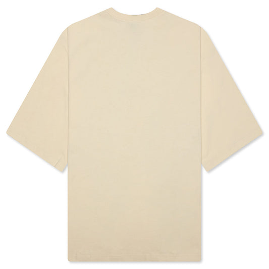 B-Summer Embroidery Box Tee - Bone