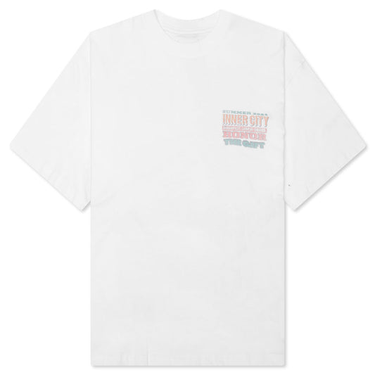 B-Summer HTG Burger Short Sleeve Tee - White