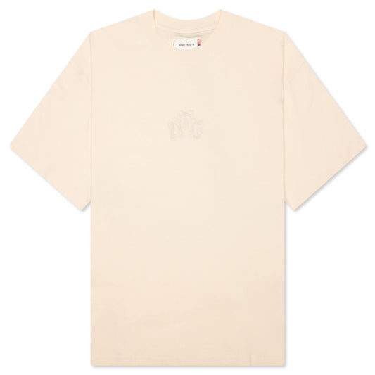 B-Summer HTG Embroidery Logo S/S Tee - Bone