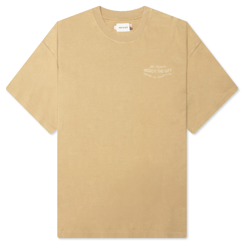 B-Summer HTG Forum S/S Tee - Tan