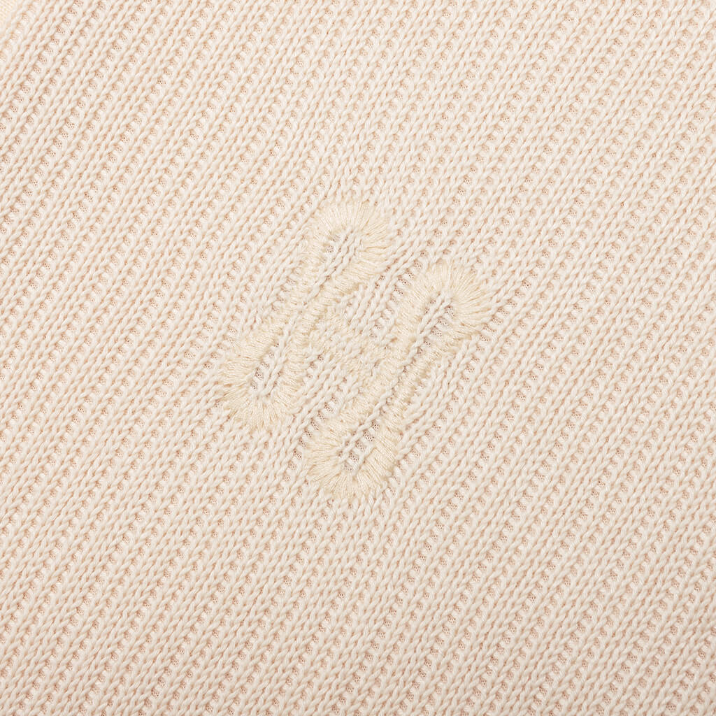 B-Summer Knit Polo Shirt - Bone