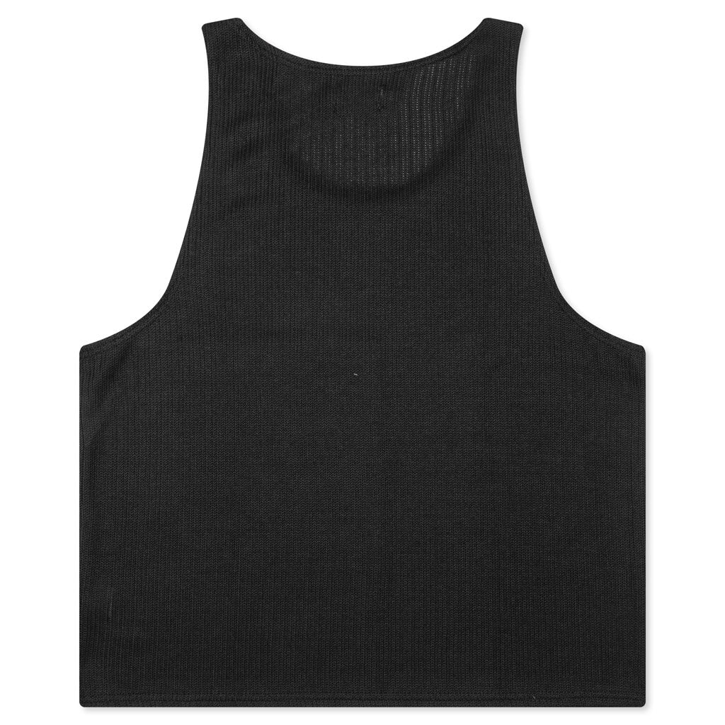 B-Summer Knit Tank Top - Black