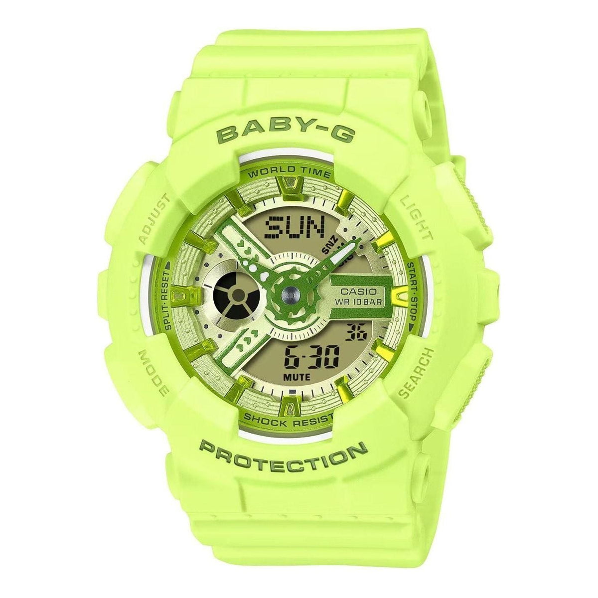 CASIO Baby-G BGA-110 Series 'Green' BA-110YK-3A