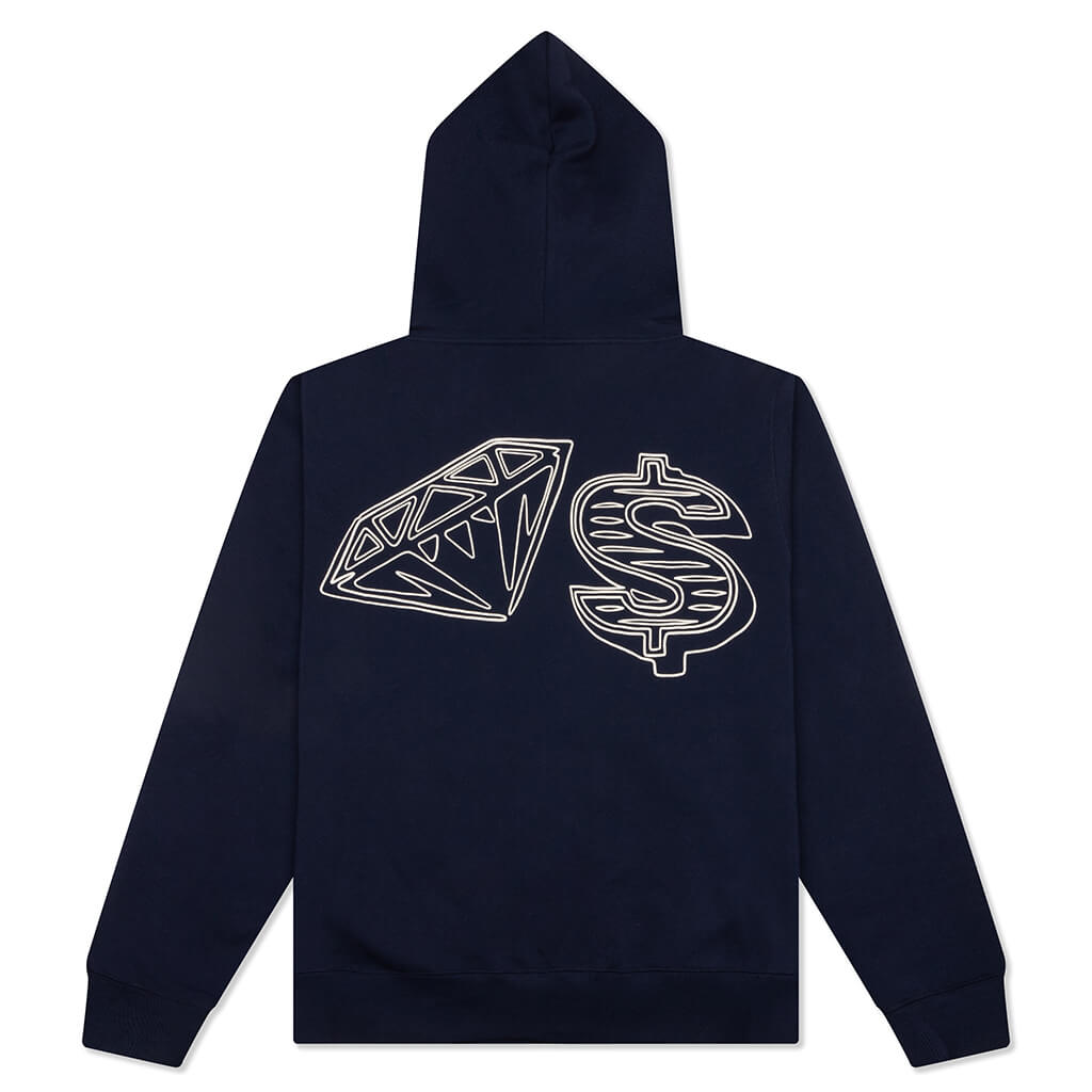 Karat Hoodie - Navy Blazer