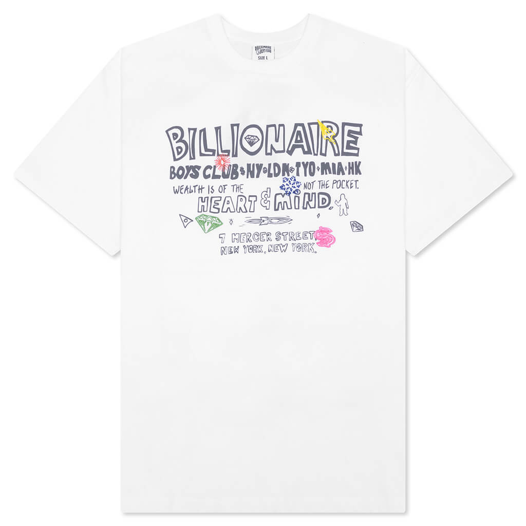 BB Satellites S/S Knit - White