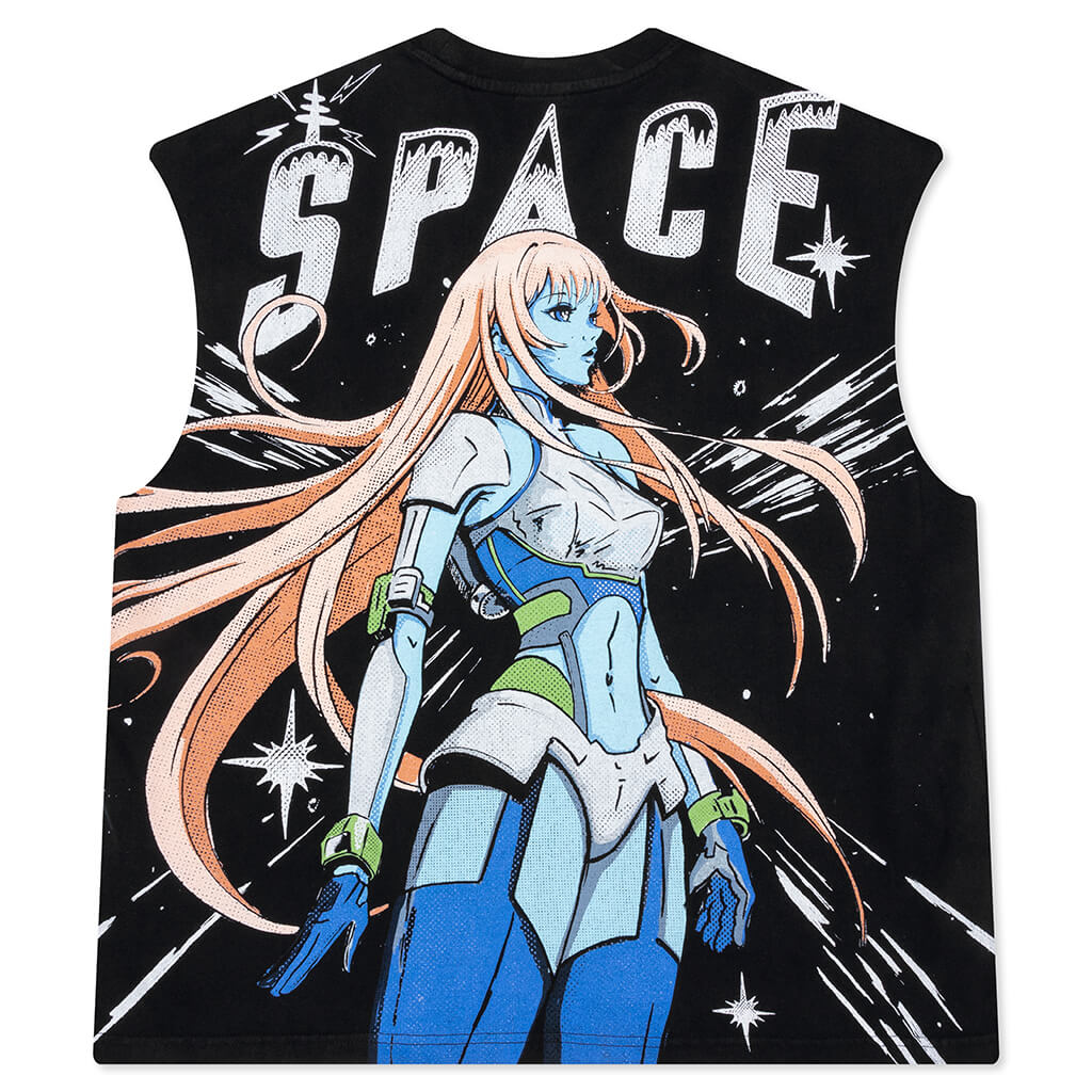 BB Space Sleeveless Knit - Black