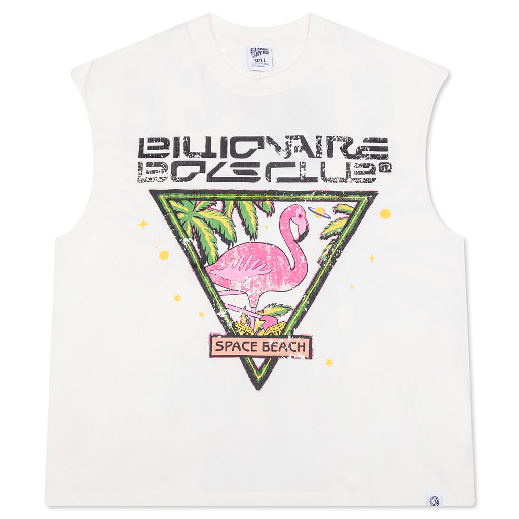 BB Space Sleeveless Knit - White