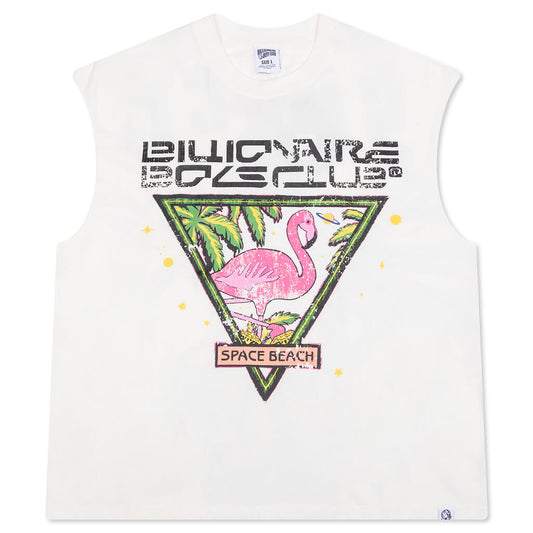 BB Space Sleeveless Knit - White