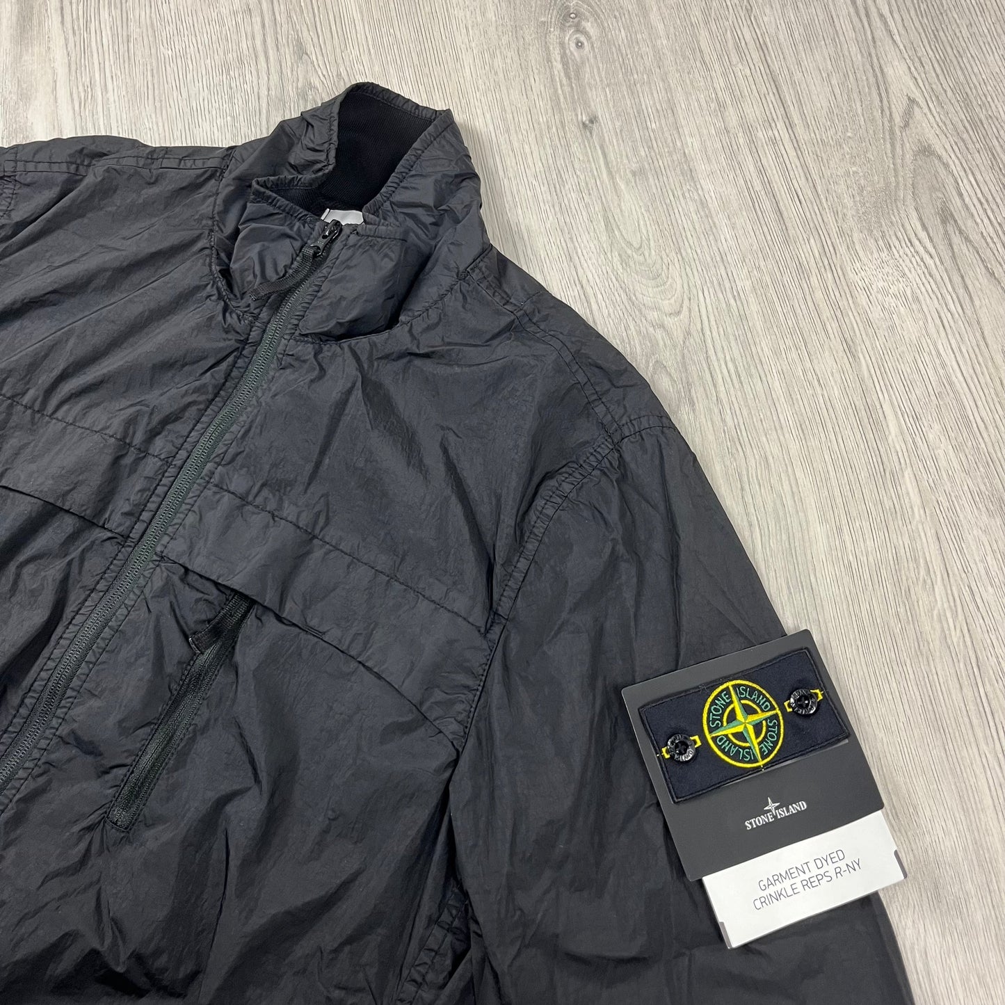 Stone Island Crinkle Reps R-NY Jacket - Black