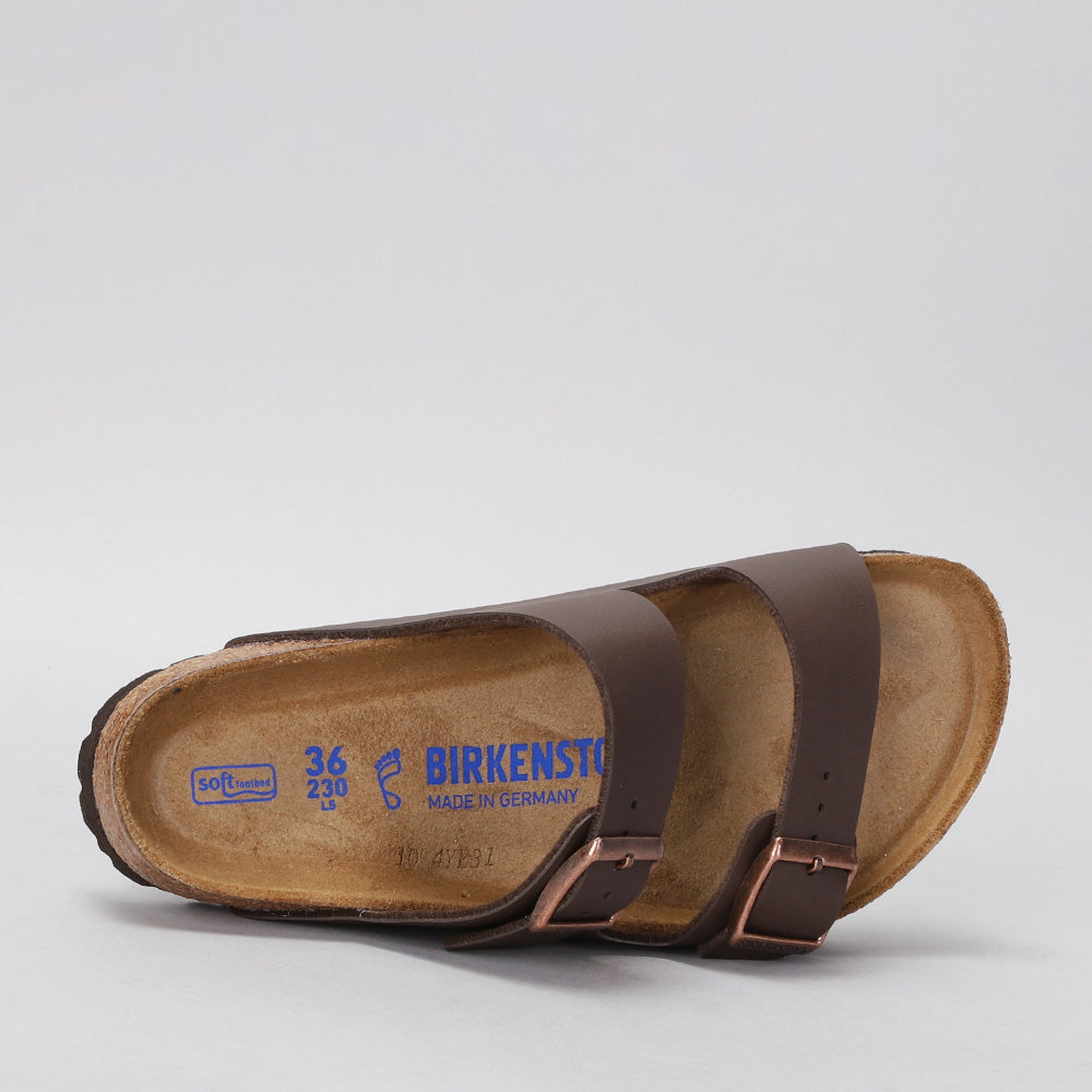 BIRKENSTOCK - ARIZONA 451161 - SOFT FOOTBED DARK BROWN