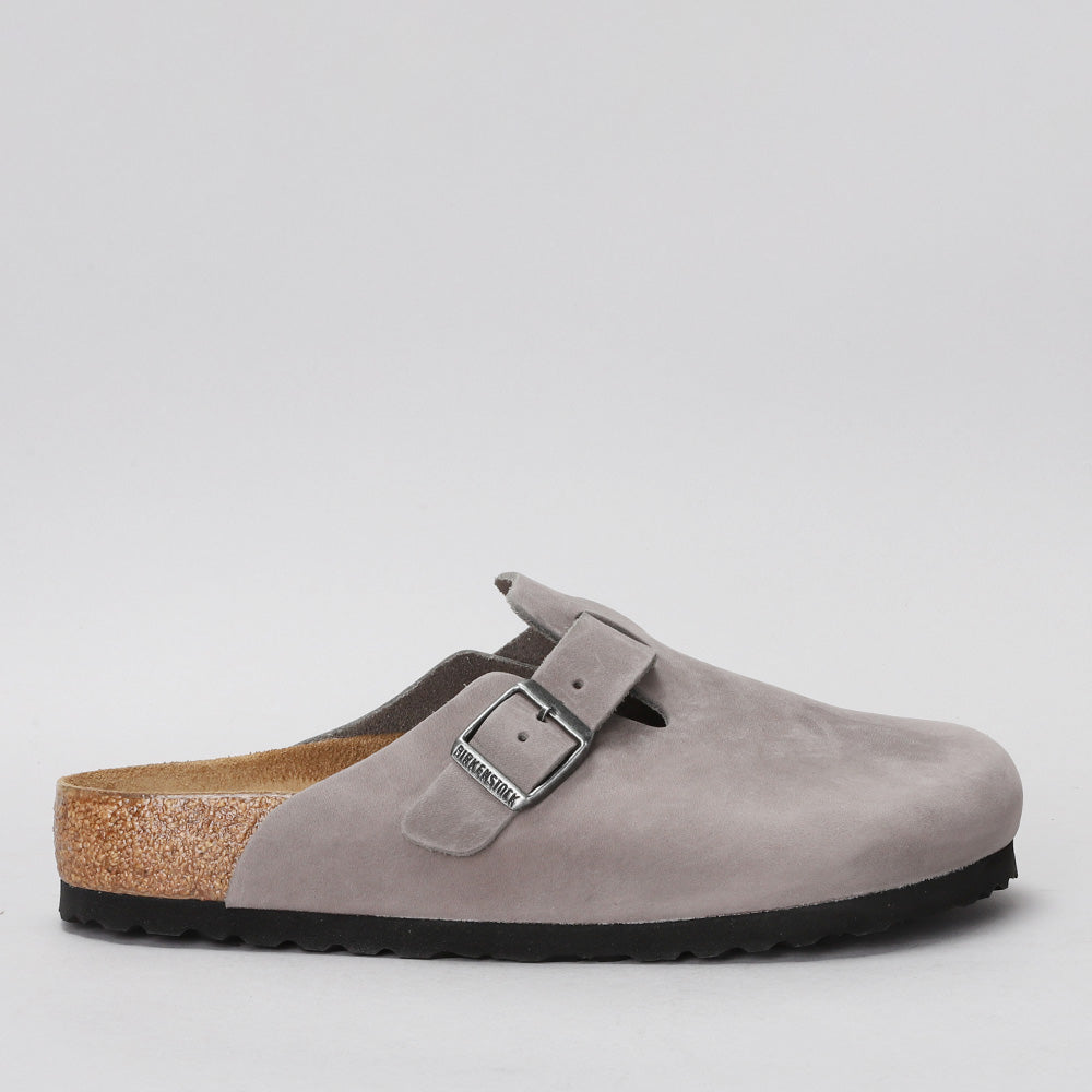 BIRKENSTOCK - BOSTON 1013255 - SFB IRON OILED LEATHER