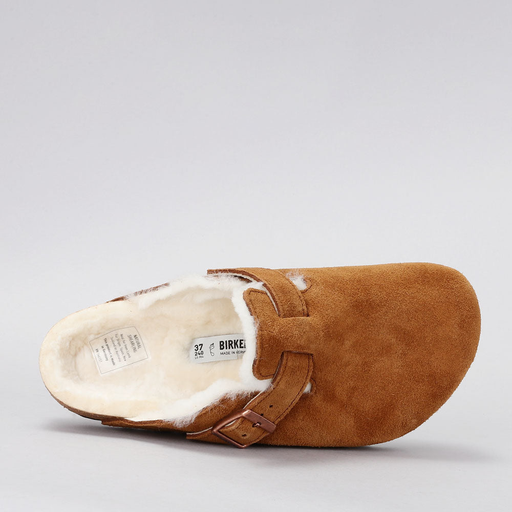 BIRKENSTOCK - BOSTON CLOGS - SHEARLING MINK