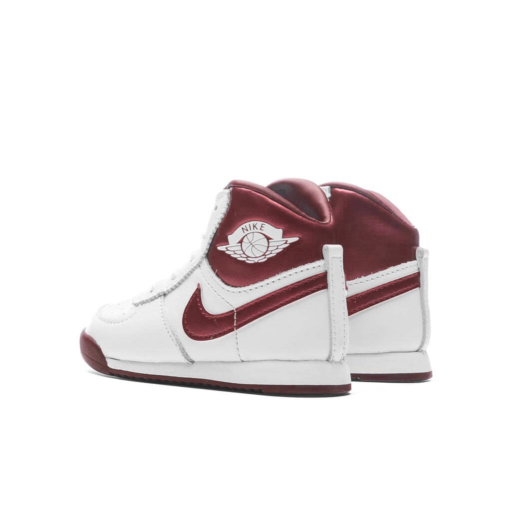 Air Jordan 1 High Retro '85 'Metallic Burgundy' (TD) - White/Team Red/White