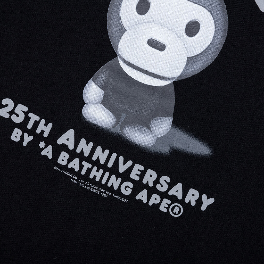 Baby Milo 25th Anniversary Photo Tee - Black