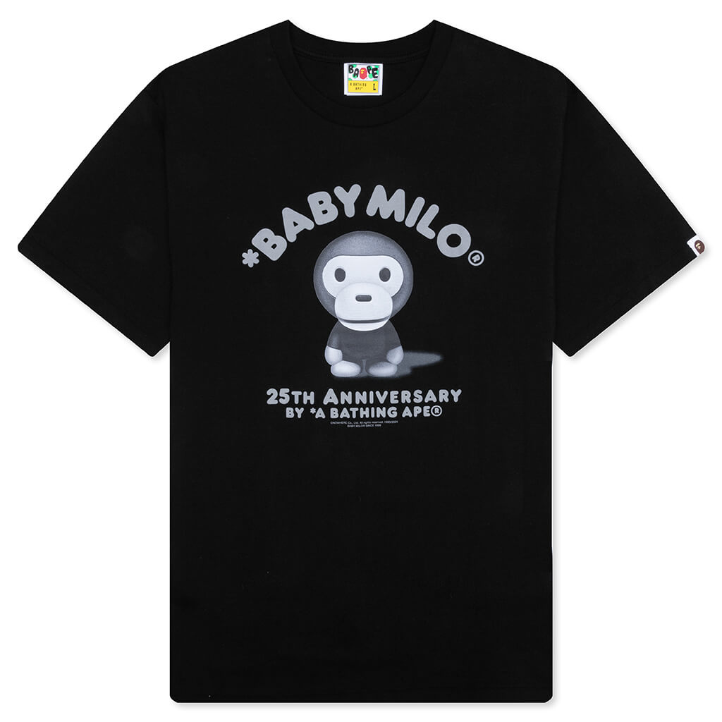 Baby Milo 25th Anniversary Photo Tee - Black