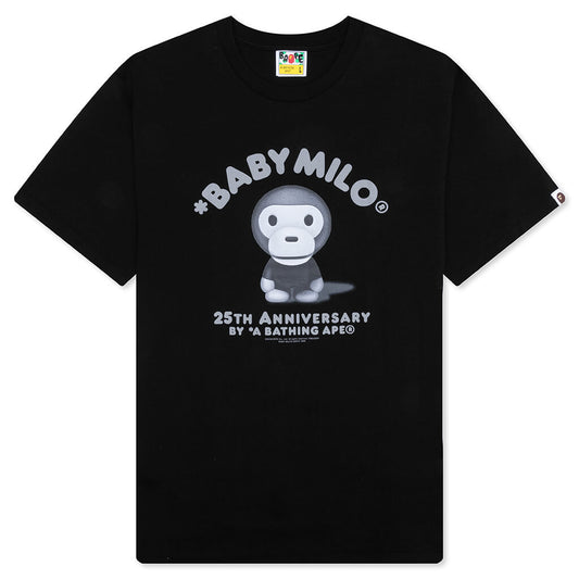 Baby Milo 25th Anniversary Photo Tee - Black
