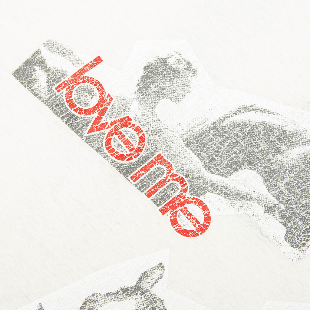 Back To Life Ringer Tee - White