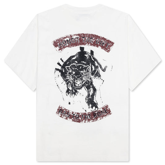 Bad To The Bone Tee - White