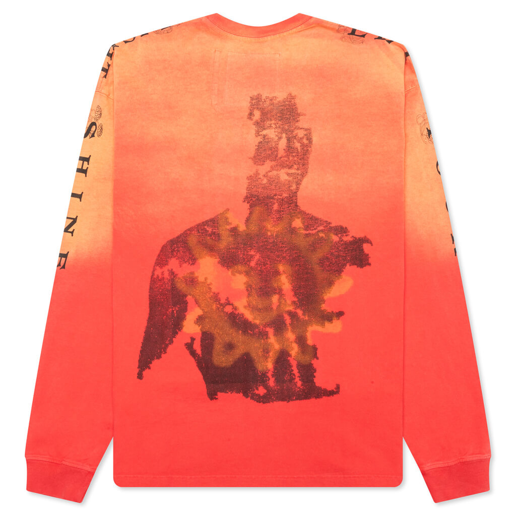 Balance L/S Tee - Bleached Orange