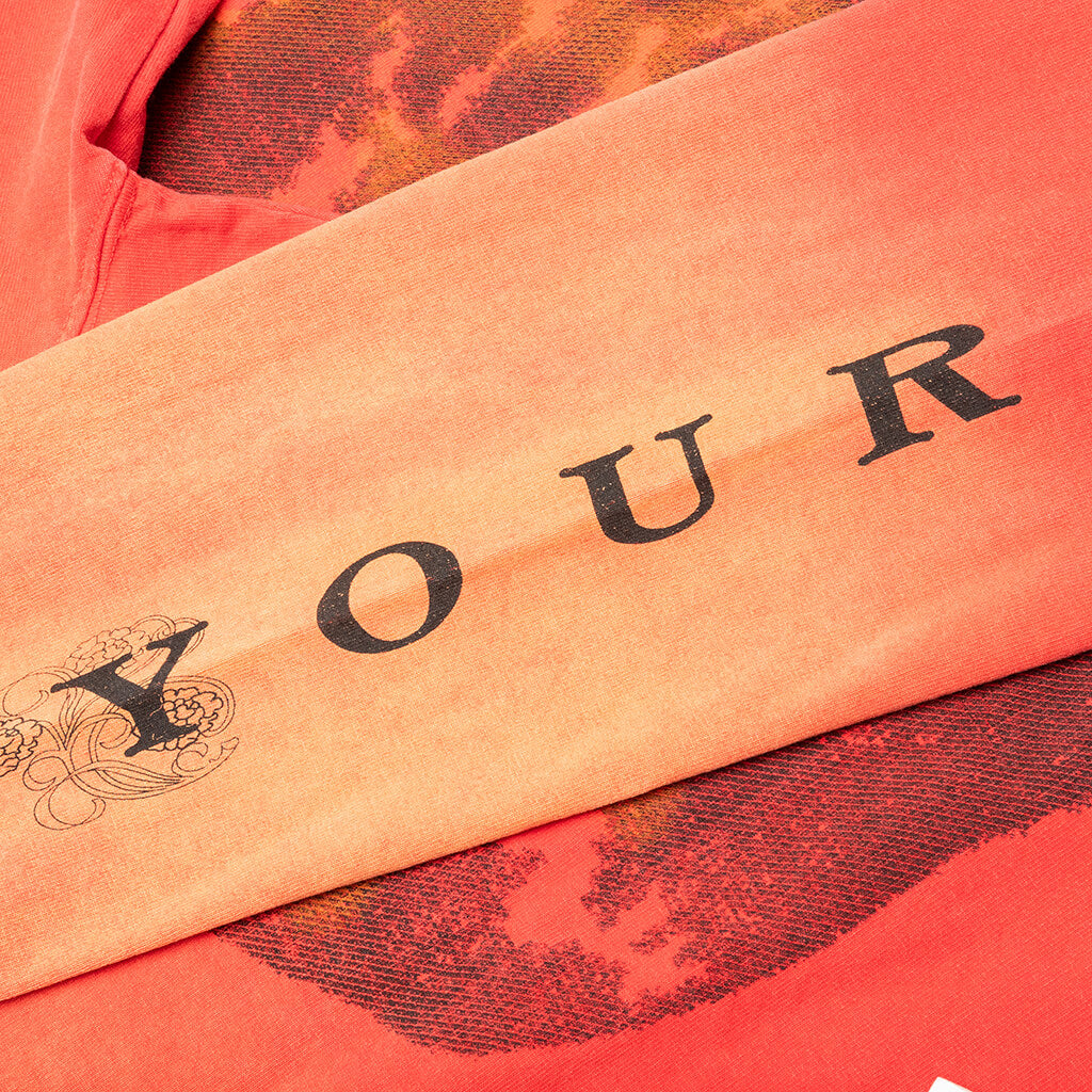 Balance L/S Tee - Bleached Orange
