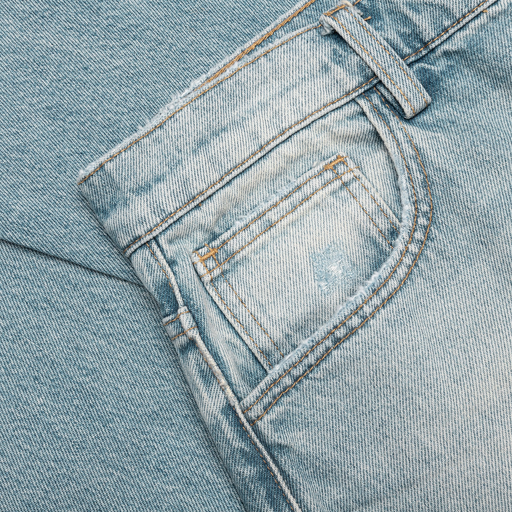 Bandaid Baggy Jeans - Light Washed