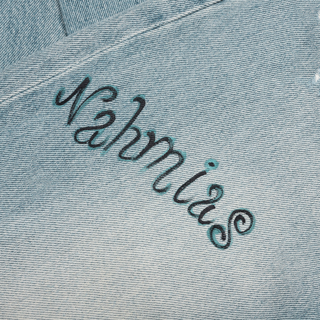 Bandaid Baggy Jeans - Light Washed
