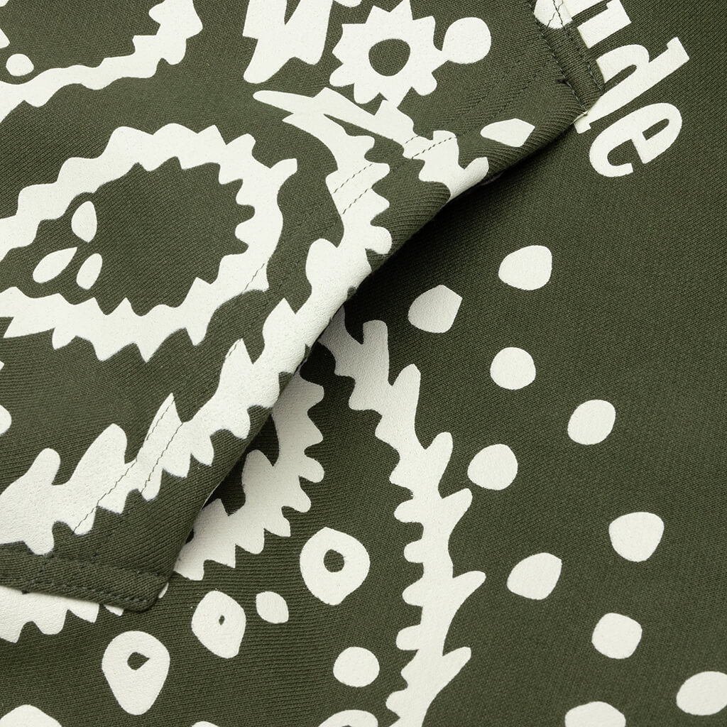 Bandana Hoodie - Olive