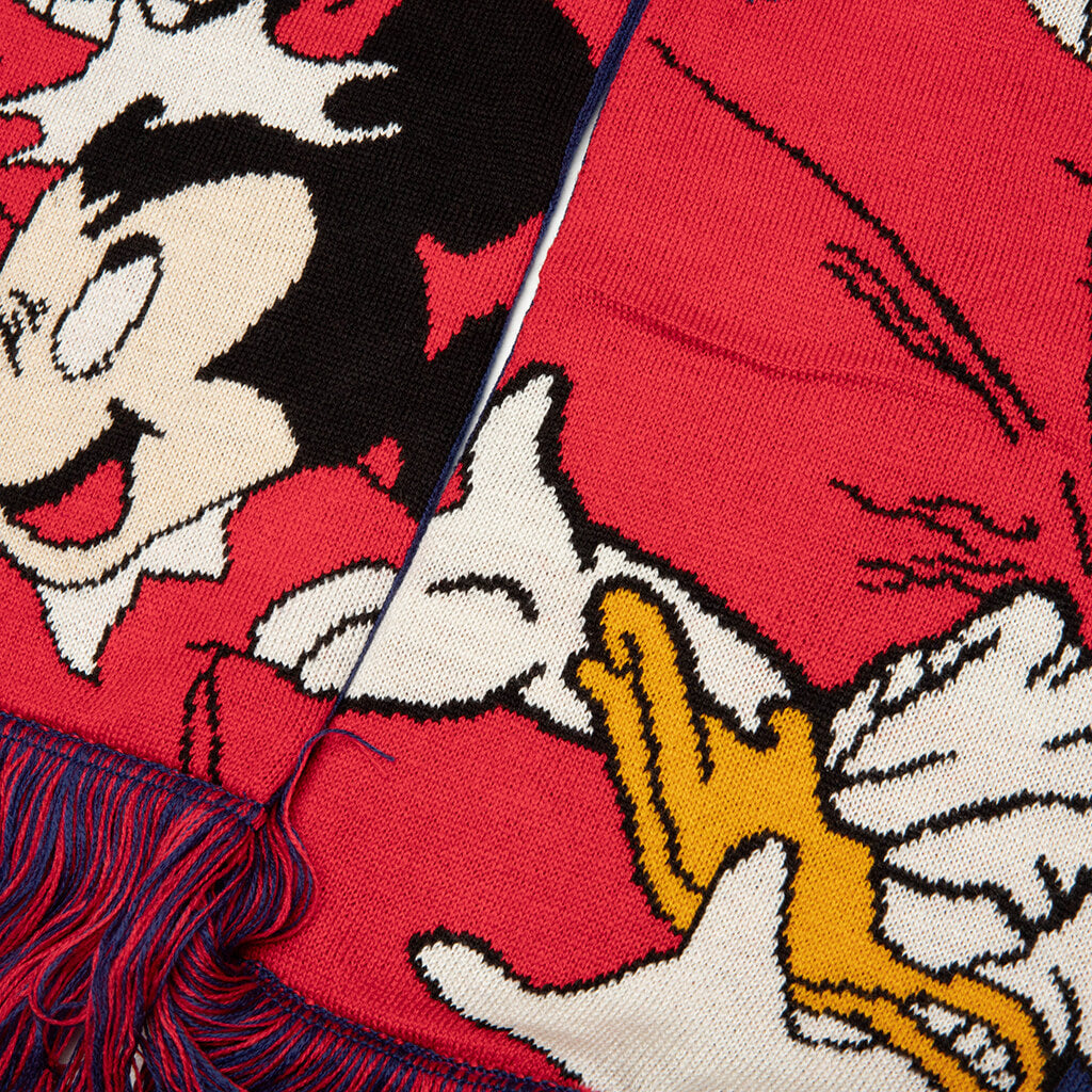 adidas Originals x Brain Dead by Disney Bandana Scarf - Better Scarlet/Victory Blue