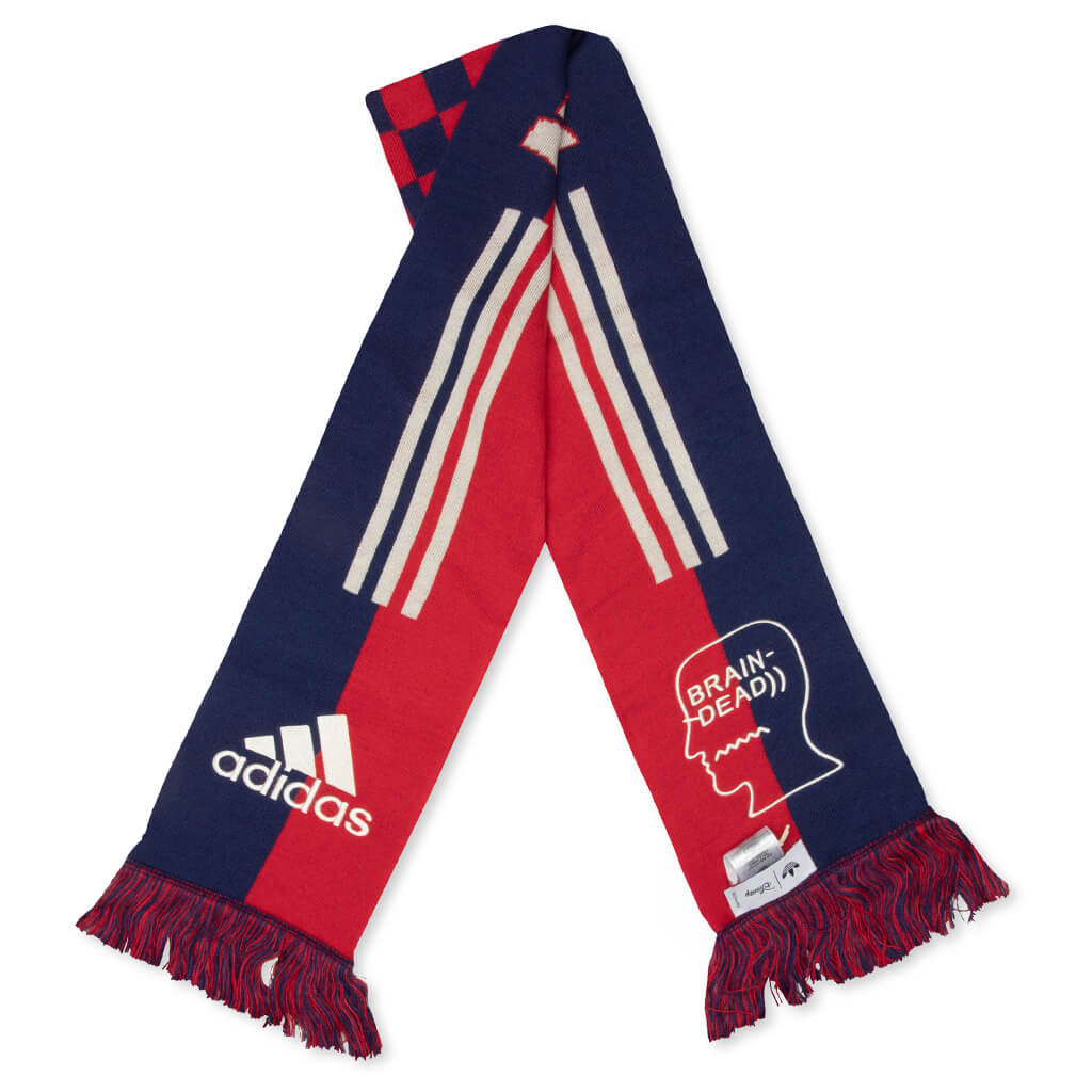 adidas Originals x Brain Dead by Disney Bandana Scarf - Better Scarlet/Victory Blue
