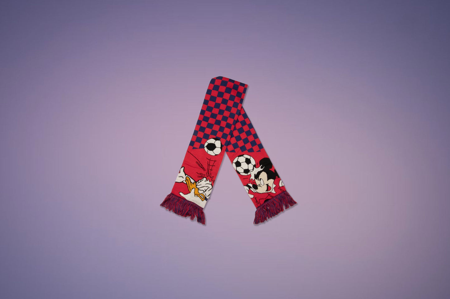 adidas Originals x Brain Dead by Disney Bandana Scarf - Better Scarlet/Victory Blue