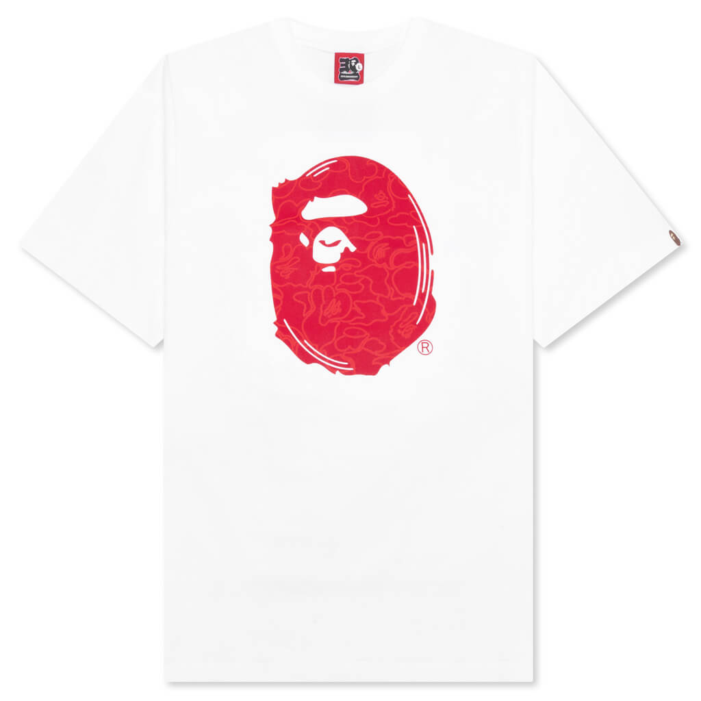 Bape 30th Anniversary Tee #1 M - White/Red