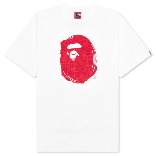 Bape 30th Anniversary Tee #1 M - White/Red