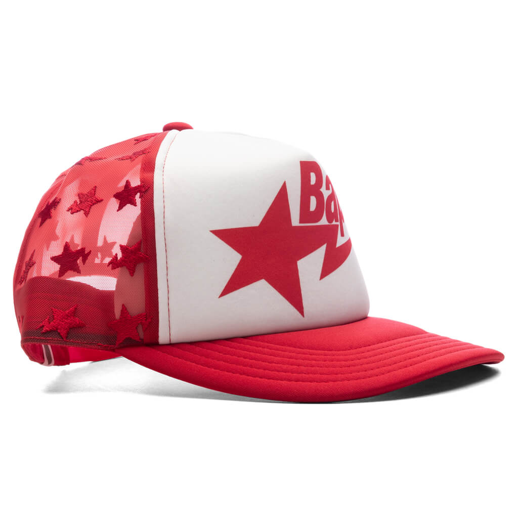 Bape STA Mesh Cap - Red