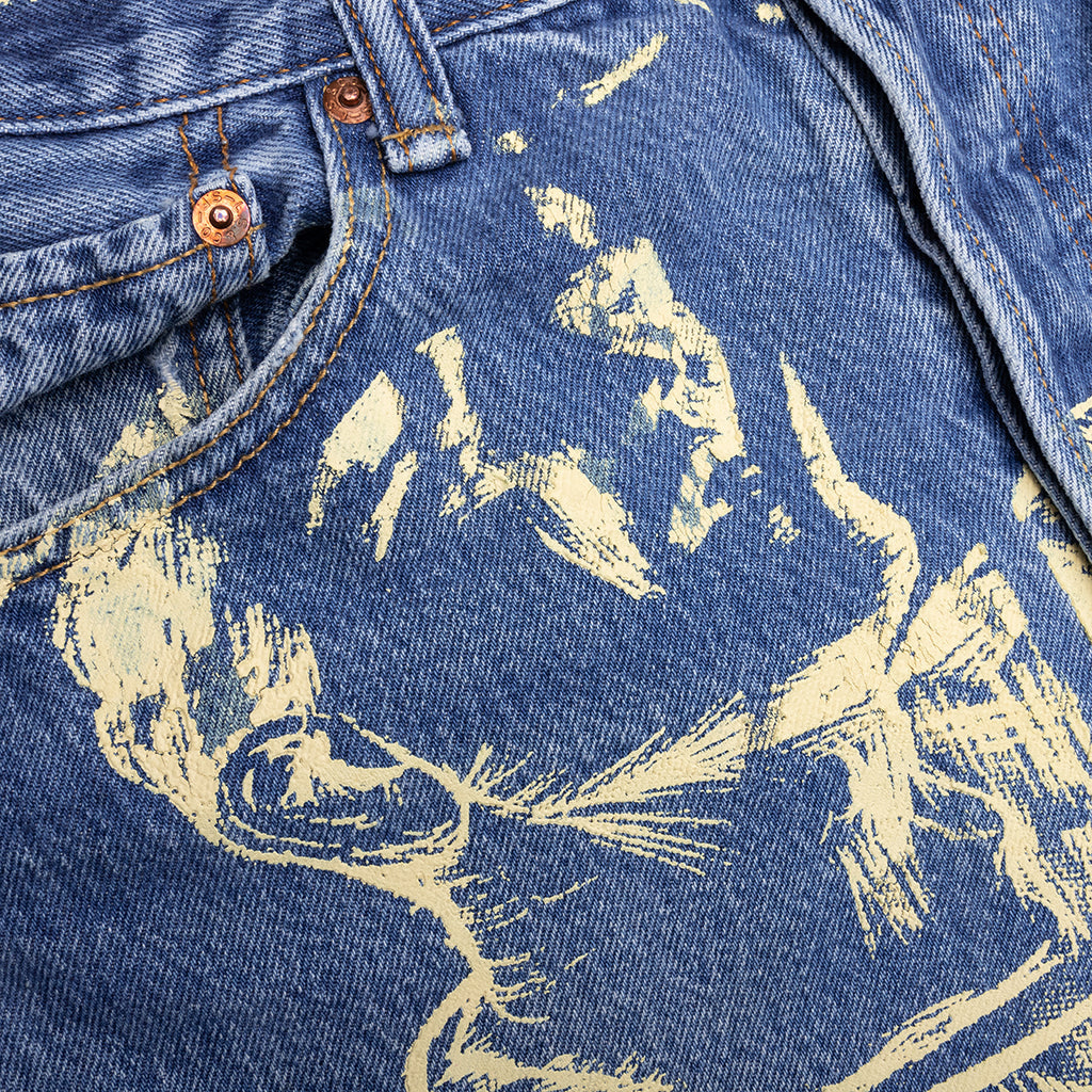 Baptism Short - Indigo