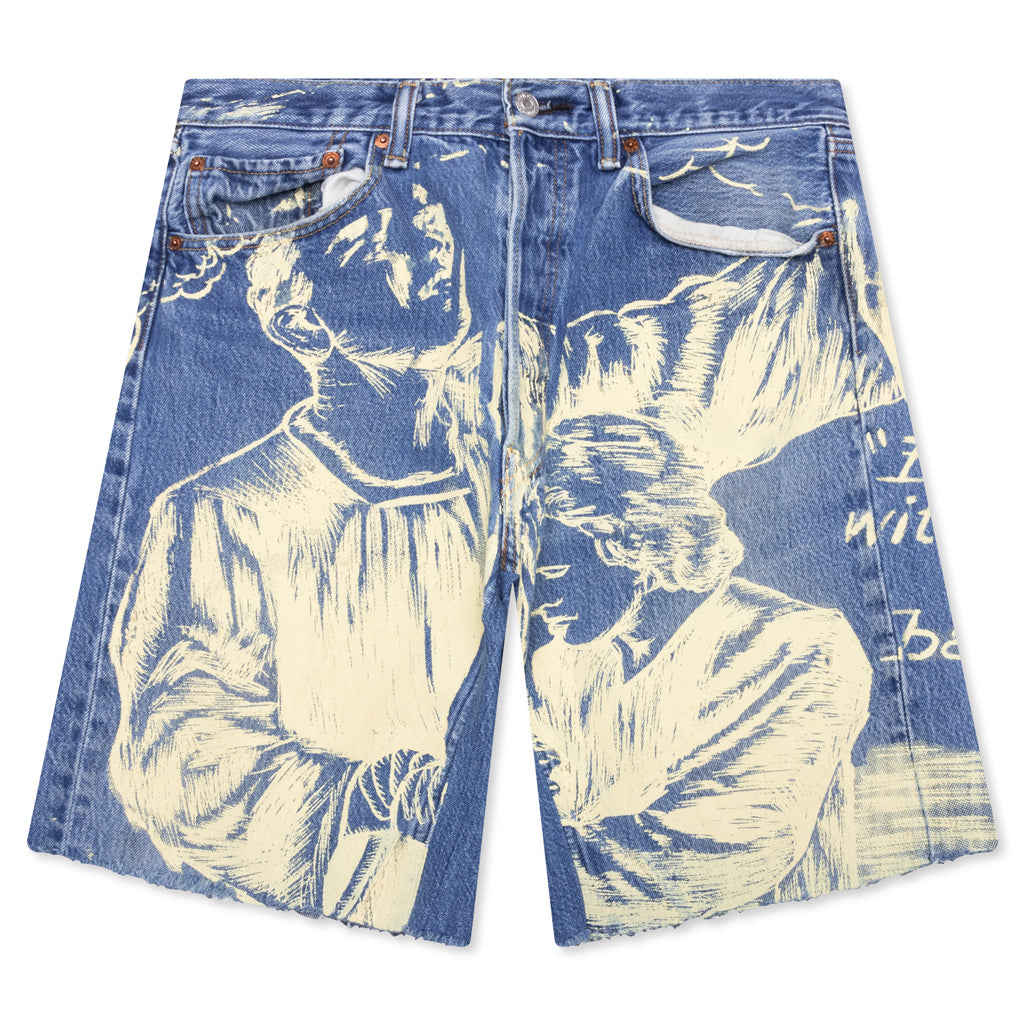 Baptism Short - Indigo